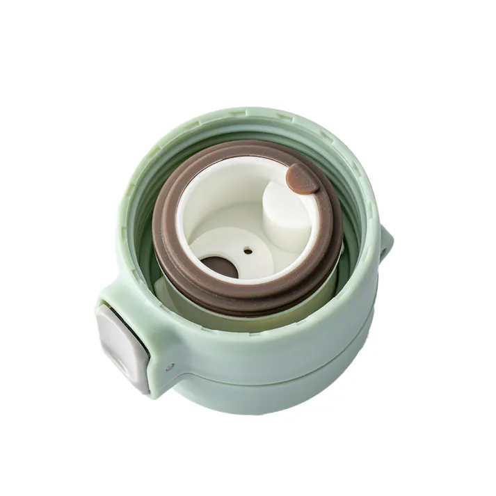 八角形ワンタッチマグボトル 340ml グリーン