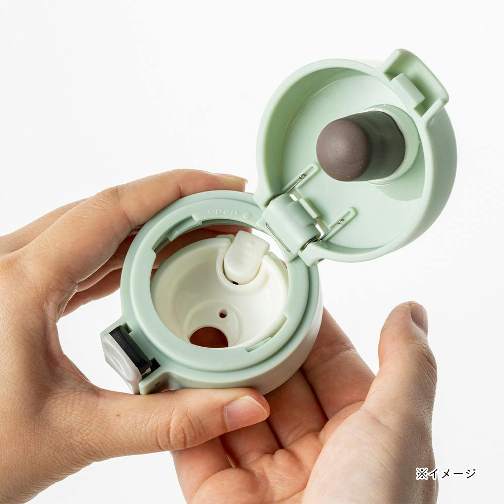 八角形ワンタッチマグボトル 340ml グリーン | 弁当箱・水筒
