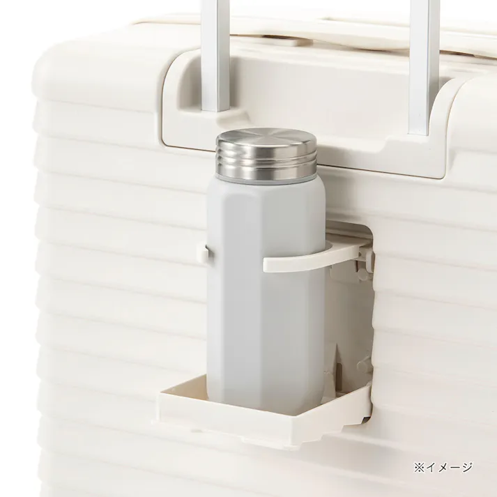 八角形スクリューマグボトル 340ml グレー