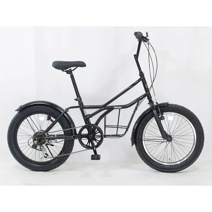 【自転車】小径車 Pump パンプ 20型 外装6段 ブラック