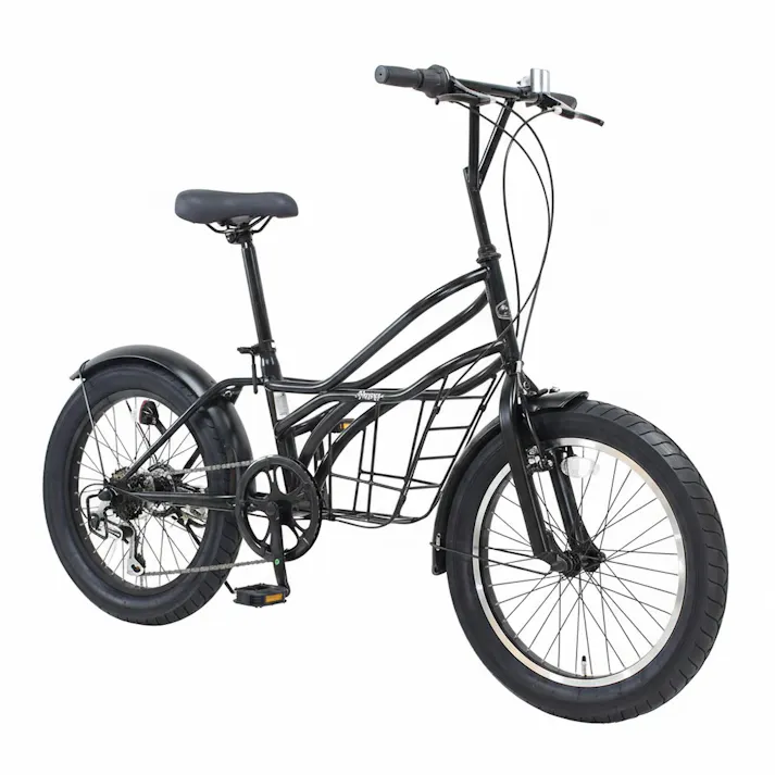 【自転車】小径車 Pump パンプ 20型 外装6段 ブラック