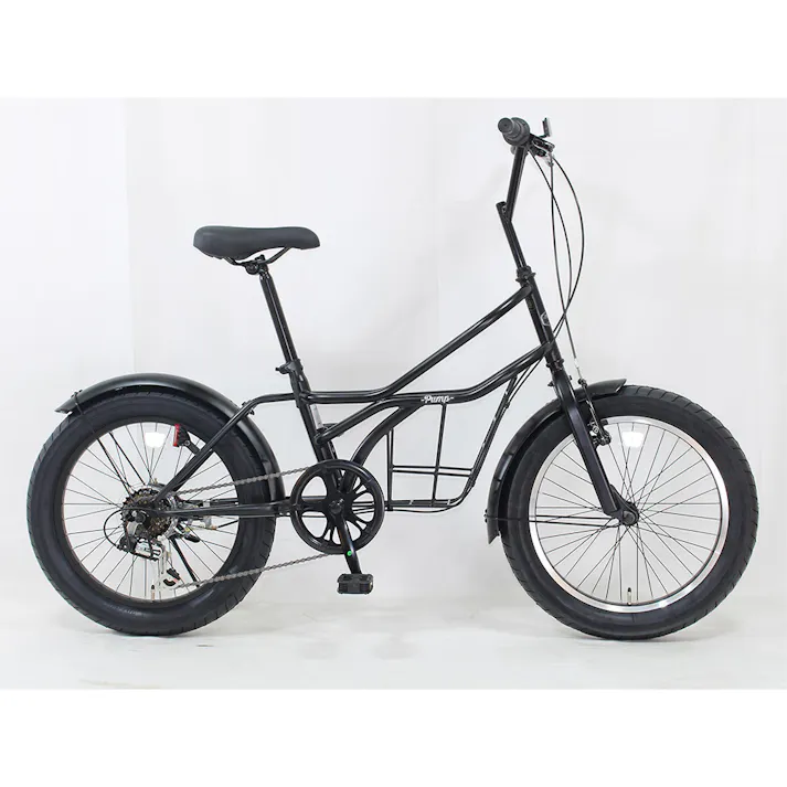 【自転車】小径車 Pump パンプ 20型 外装6段 ブラック