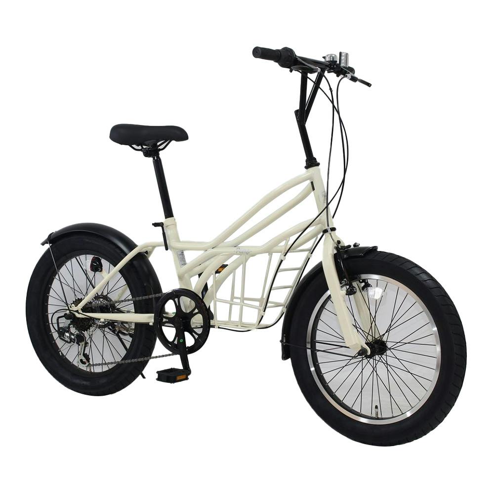 自転車】小径車 Pump パンプ 20型 外装6段 ホワイト