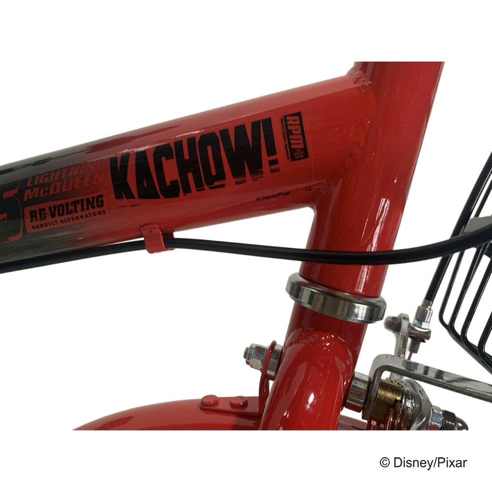 自転車】ディズニー幼児車 18インチ ライトニング・マックィーン