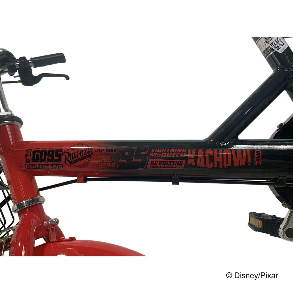 自転車】ディズニー幼児車 18インチ ライトニング・マックィーン