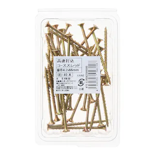 カインズ 高速打込コーススレッド 4.2×65mm 40本