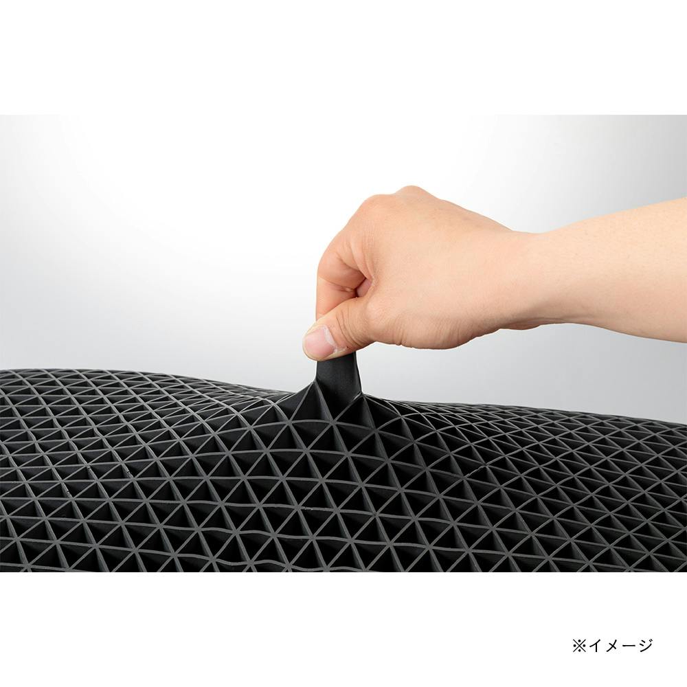 Moffle 洗えるフィットまくら ブラック 40×60cm | 布団・枕