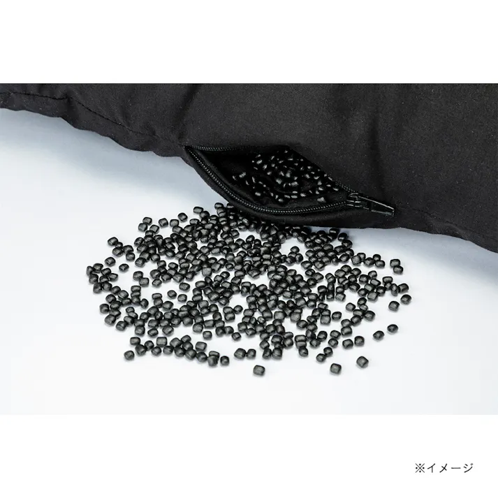 Moffle 洗えるフィットまくら ブラック 40×60cm