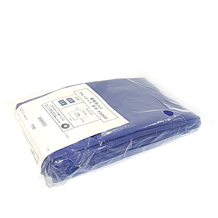 カインズ 耐候剤入り ブルーシート #3000 厚手 3.6m 3.6m 約8畳 ハトメ付き