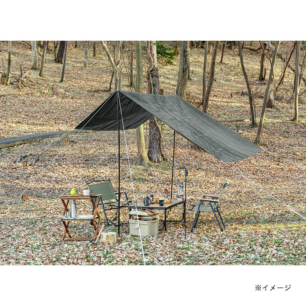 カインズ 耐候剤入り グリーンシート ＃3000 厚手 規格1.8m 2.7m 実寸