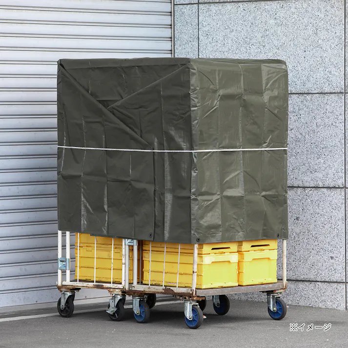 カインズ 耐候剤入り グリーンシート #3000 厚手 3.6m 5.4m 約12畳 ハトメ付き