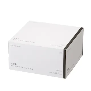 大容量 マイクロファイバークロス 60枚入 ブラック