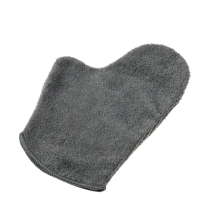 マイクロファイバー お掃除手袋 4枚入 グレー