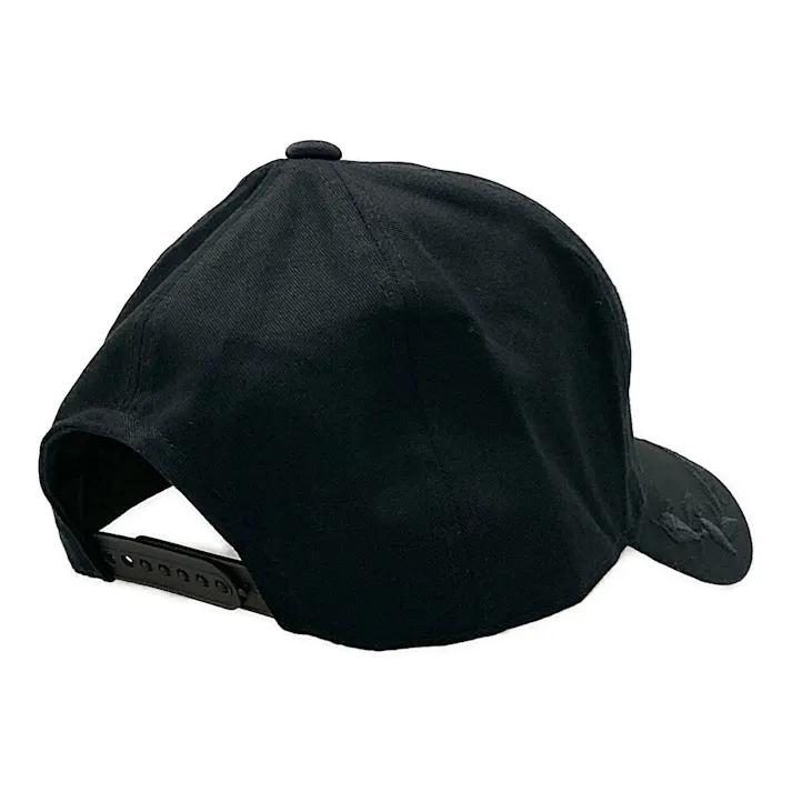 カインズ ツバ刺繍アポロキャップ ブラック