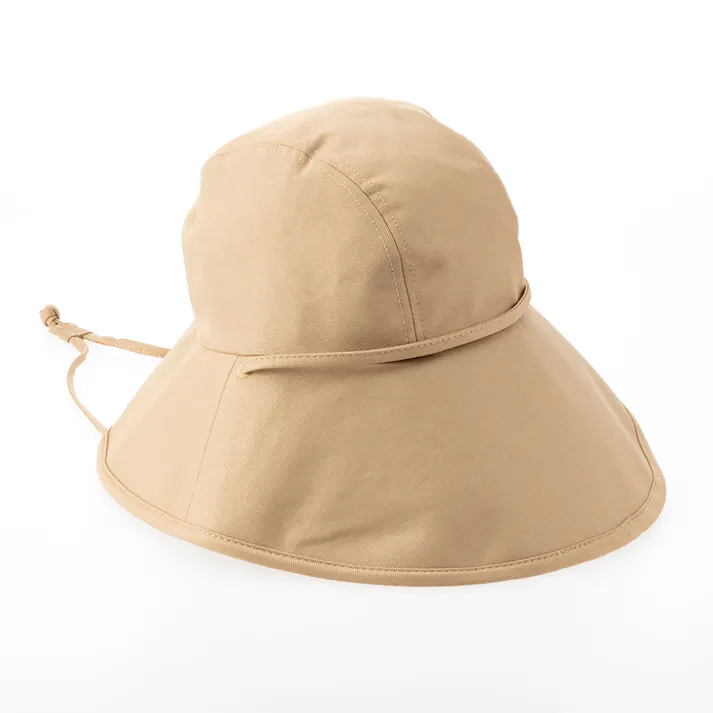 カインズ ツバ広UVハット ベージュ