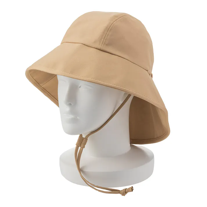 カインズ ツバ広UVハット ベージュ
