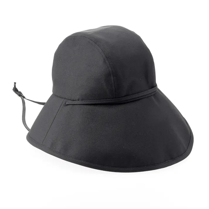 カインズ ツバ広UVハット ブラック