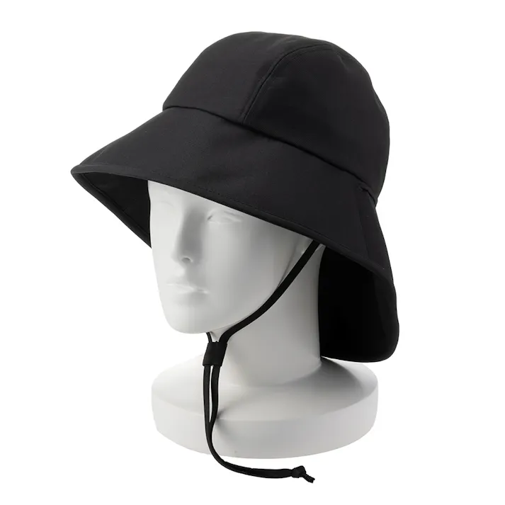 カインズ ツバ広UVハット ブラック