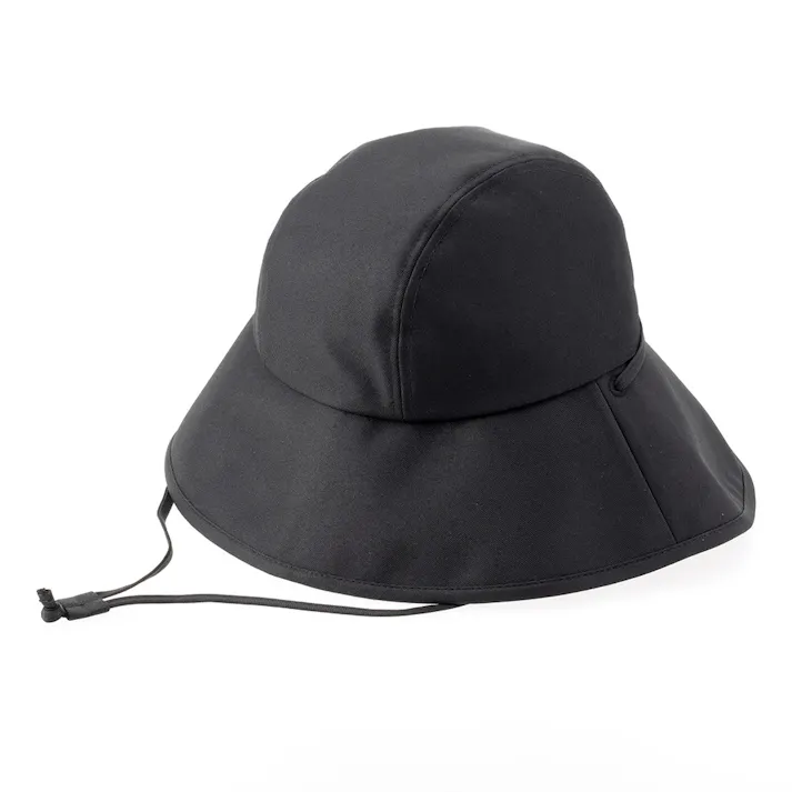 カインズ ツバ広UVハット ブラック