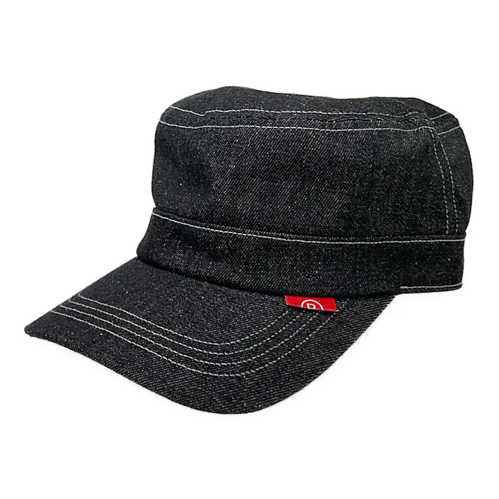 カインズ デニムワークキャップ ブラック