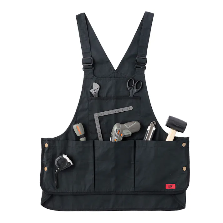 カインズ EDWワークエプロンベスト ブラック