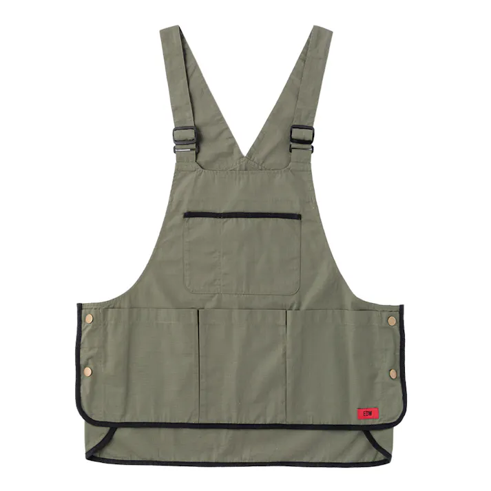 カインズ EDWワークエプロンベスト カーキ