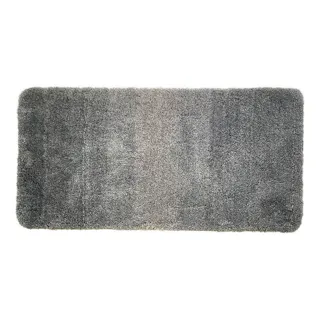 洗える玄関マット シャギー グレー 60×120cm