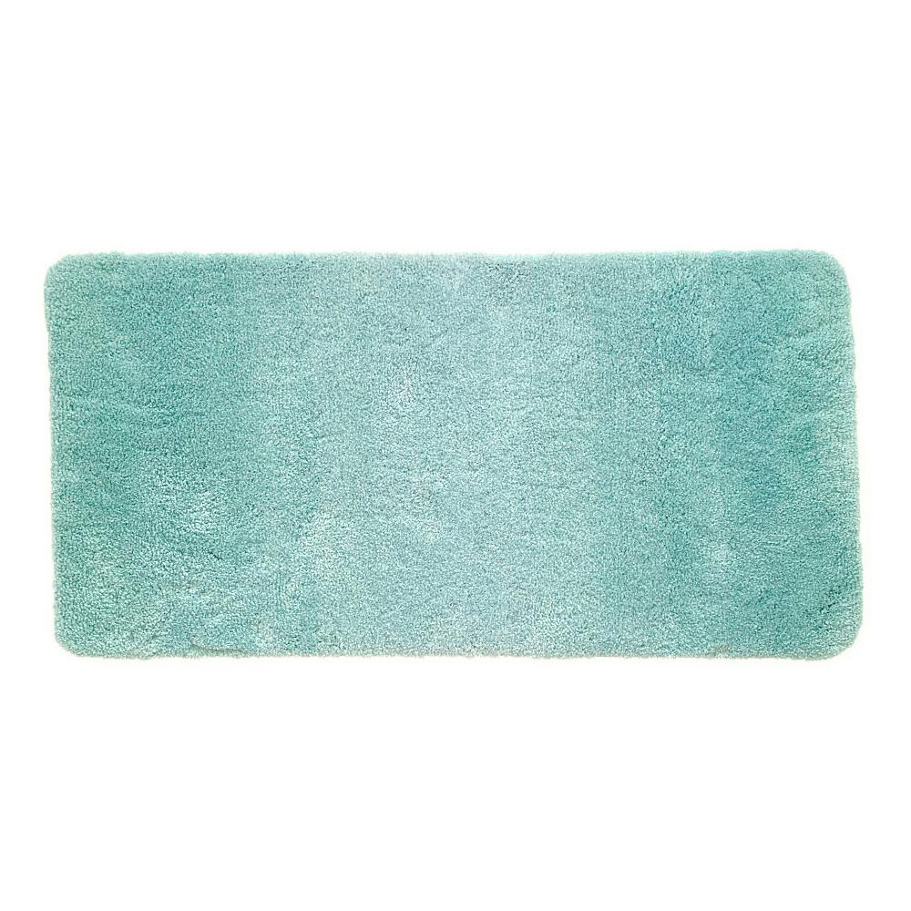 洗える玄関マット シャギー ミントグリーン 60×120cm | ラグ
