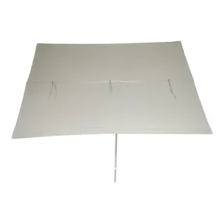 スクエアオーニングパラソル 2.1m ベージュ (約)幅212×奥行150×高さ203cm