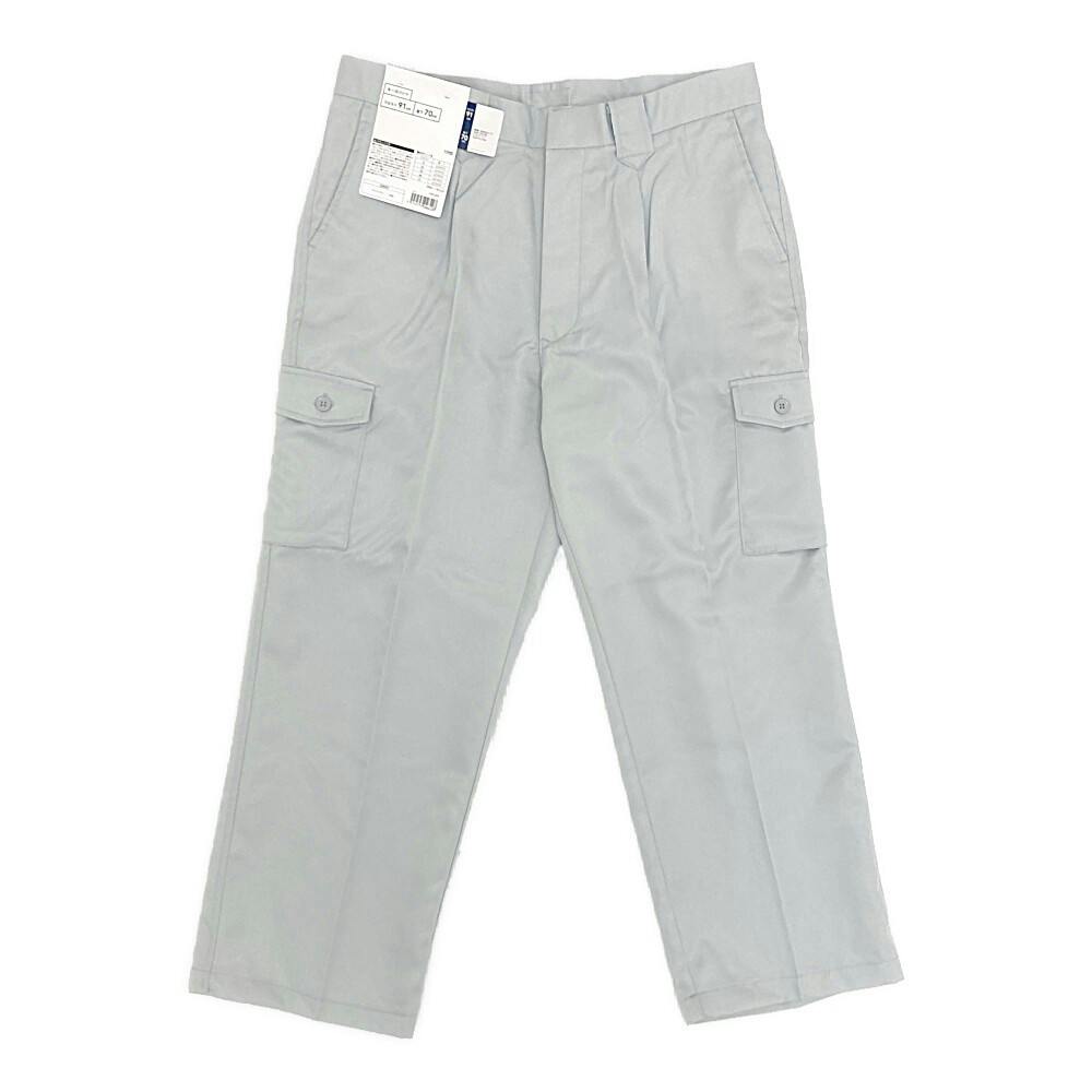HDW100カーゴパンツ グレー ウエスト91cm 股下70cm 作業ズボン・スラックス