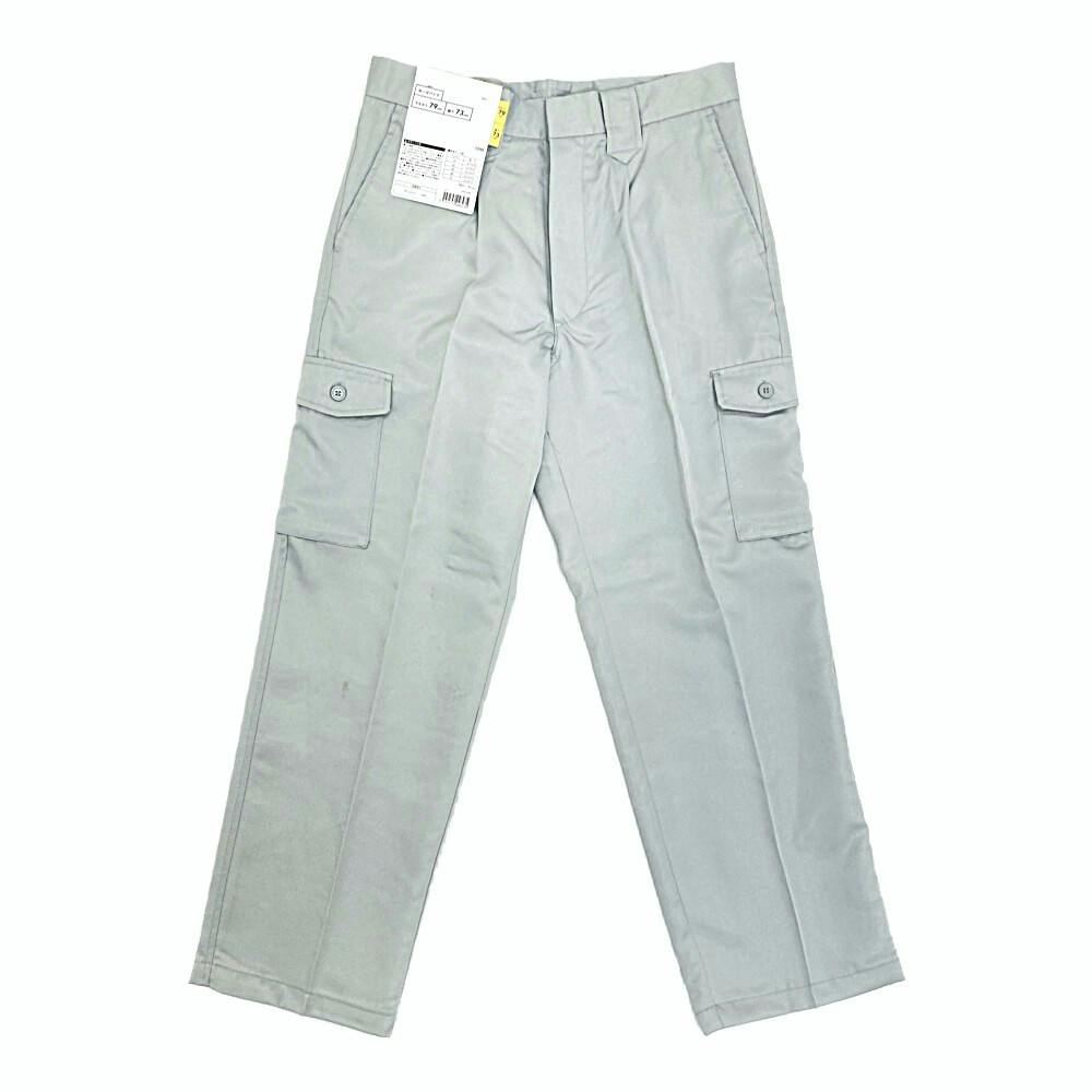 HDW100カーゴパンツ グレー ウエスト79cm 股下73cm 作業ズボン・スラックス
