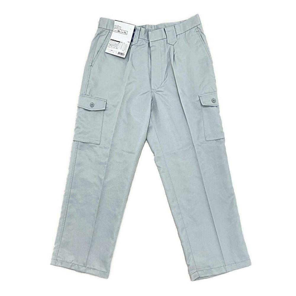HDW100カーゴパンツ グレー ウエスト88cm 股下73cm 作業ズボン・スラックス