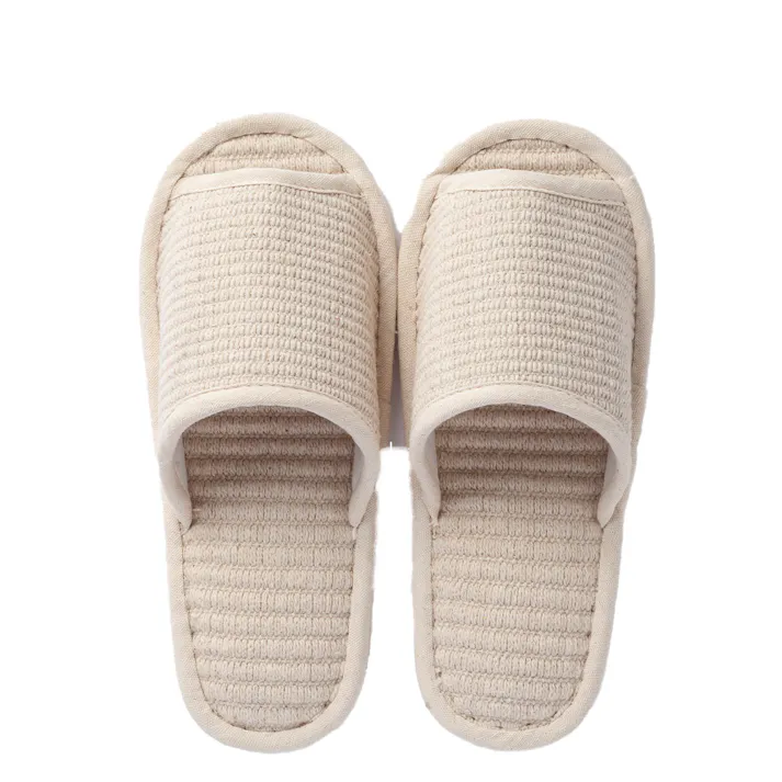 ふんわりコットンスリッパ 24~26cm アイボリー