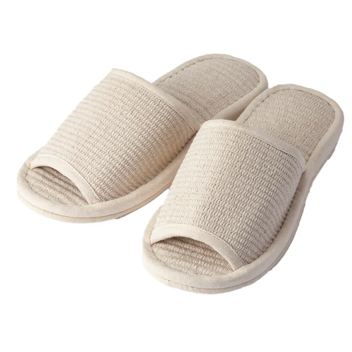 ふんわりコットンスリッパ 28~30cm アイボリー