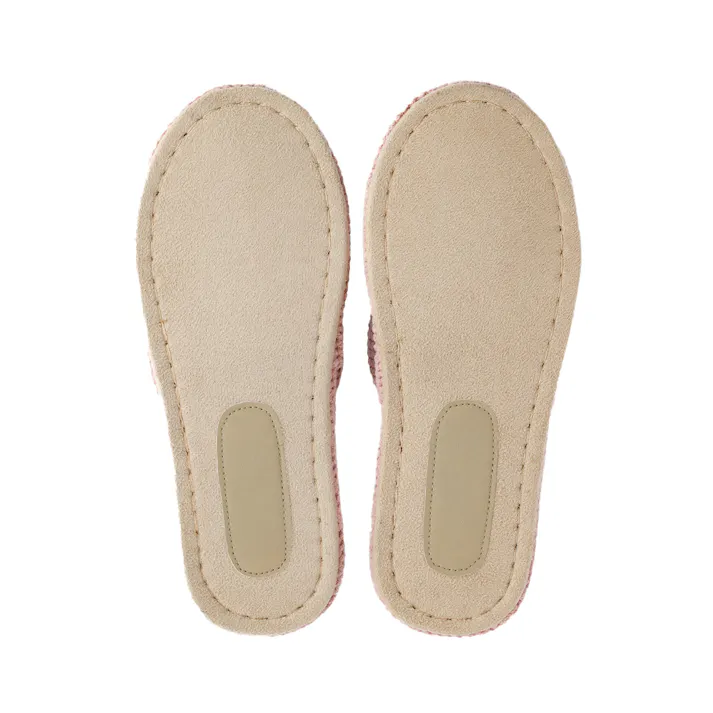 天然い草鼻緒スリッパ ピンク M