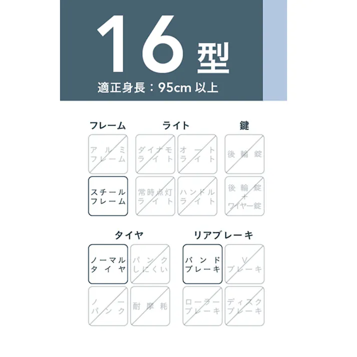 【自転車】ワーナー 幼児車 16インチ トム&ジェリー