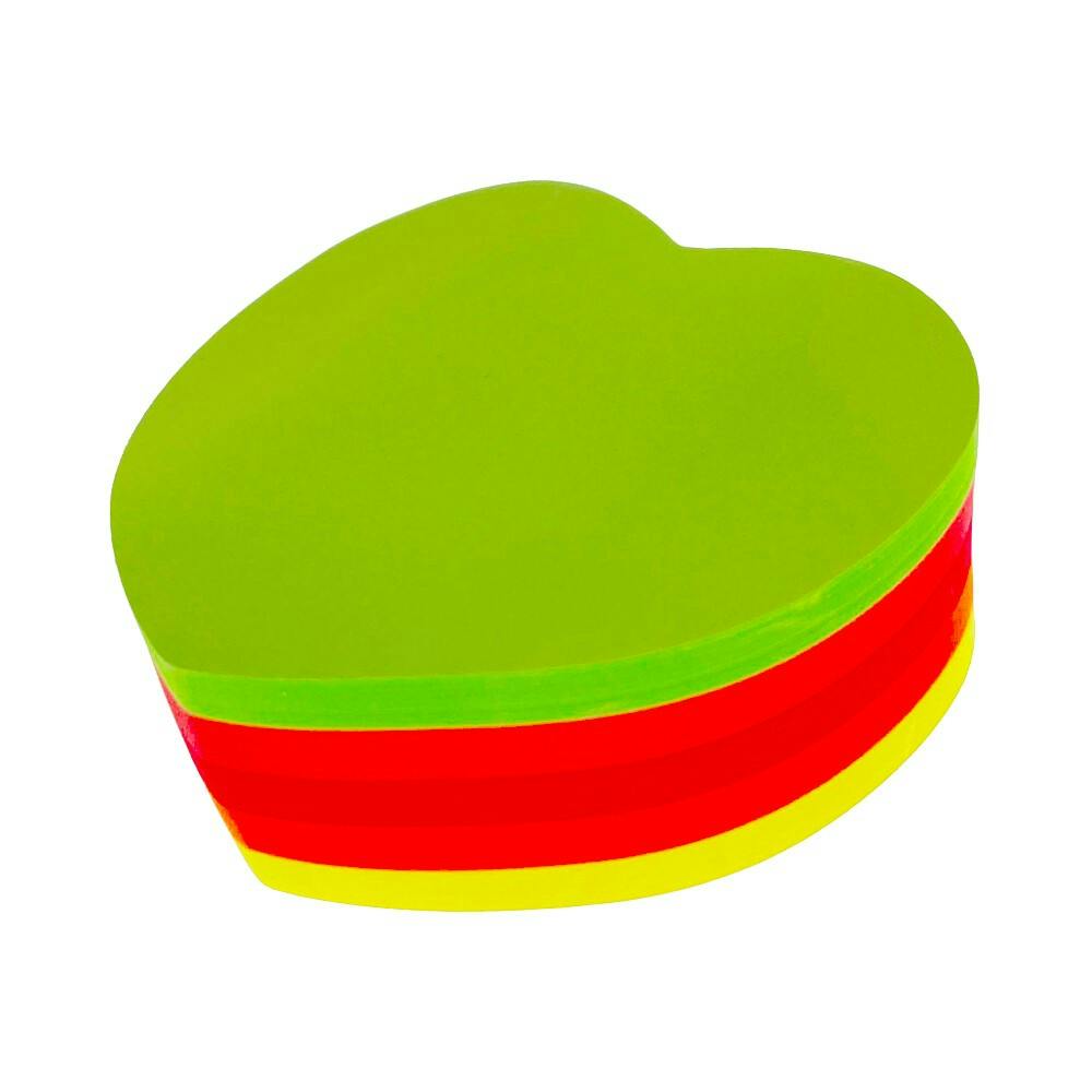 カインズ ハート型ふせん 250枚 蛍光5色 | 文房具・事務用品