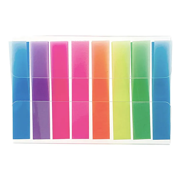 カインズ フィルムふせん 45×8mm 160枚 8色