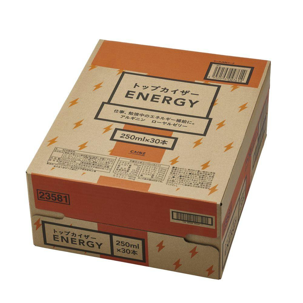 ケース販売】CAINZ トップカイザーエナジー 250ml×30本 | 栄養補助食品