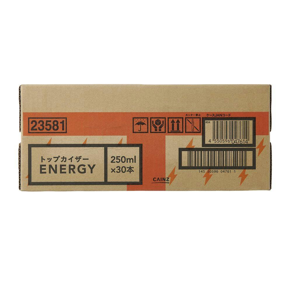 ケース販売】CAINZ トップカイザーエナジー 250ml×30本 | 栄養