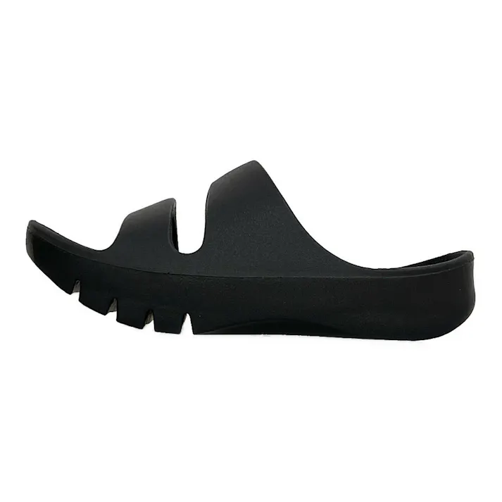 リカバリーサポートサンダル 2本バンド ブラック 27~28cm