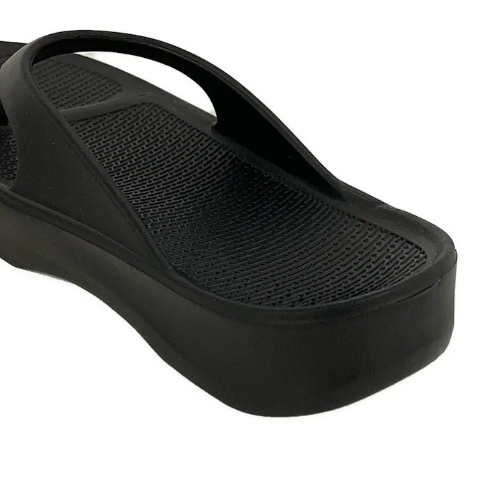 リカバリーサポートサンダル 鼻緒ブラック 26~27cm