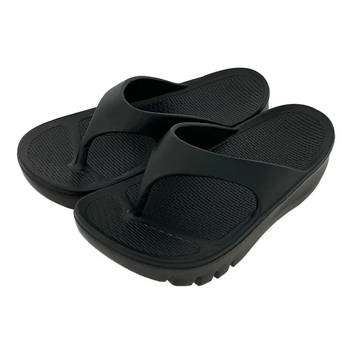 リカバリーサポートサンダル 鼻緒ブラック 24~25cm