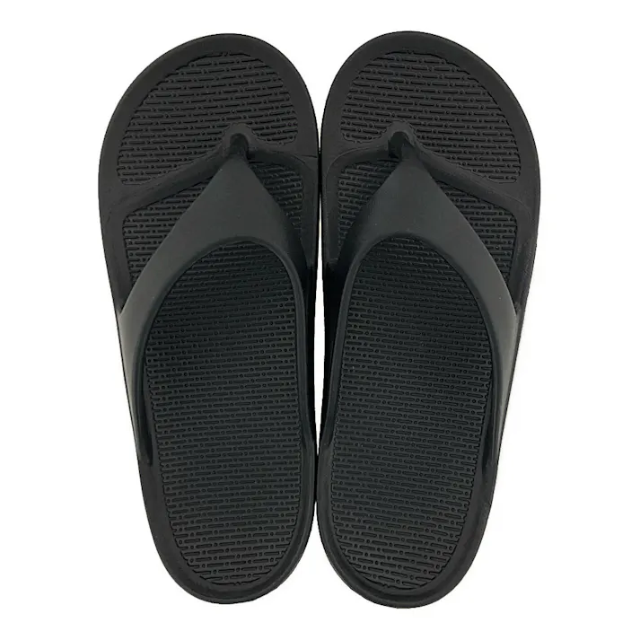 リカバリーサポートサンダル 鼻緒ブラック 23~24cm