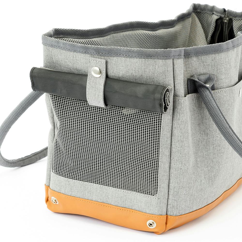 ペット用ショルダーキャリー グレー | ペット用品（犬） 通販