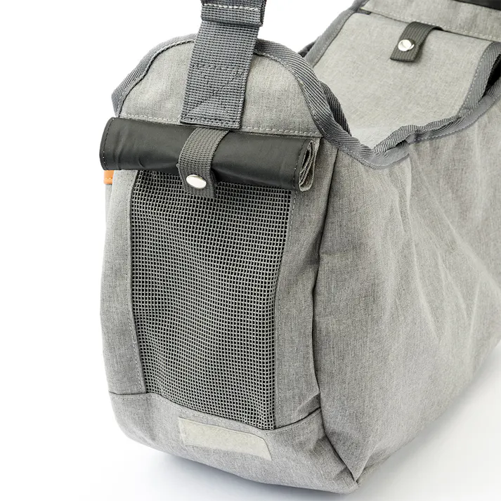 ペット用抱っこバッグ グレー