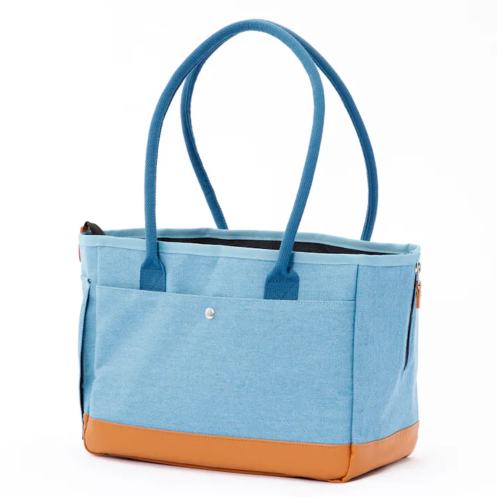 ペット用ショルダーキャリー デニム調