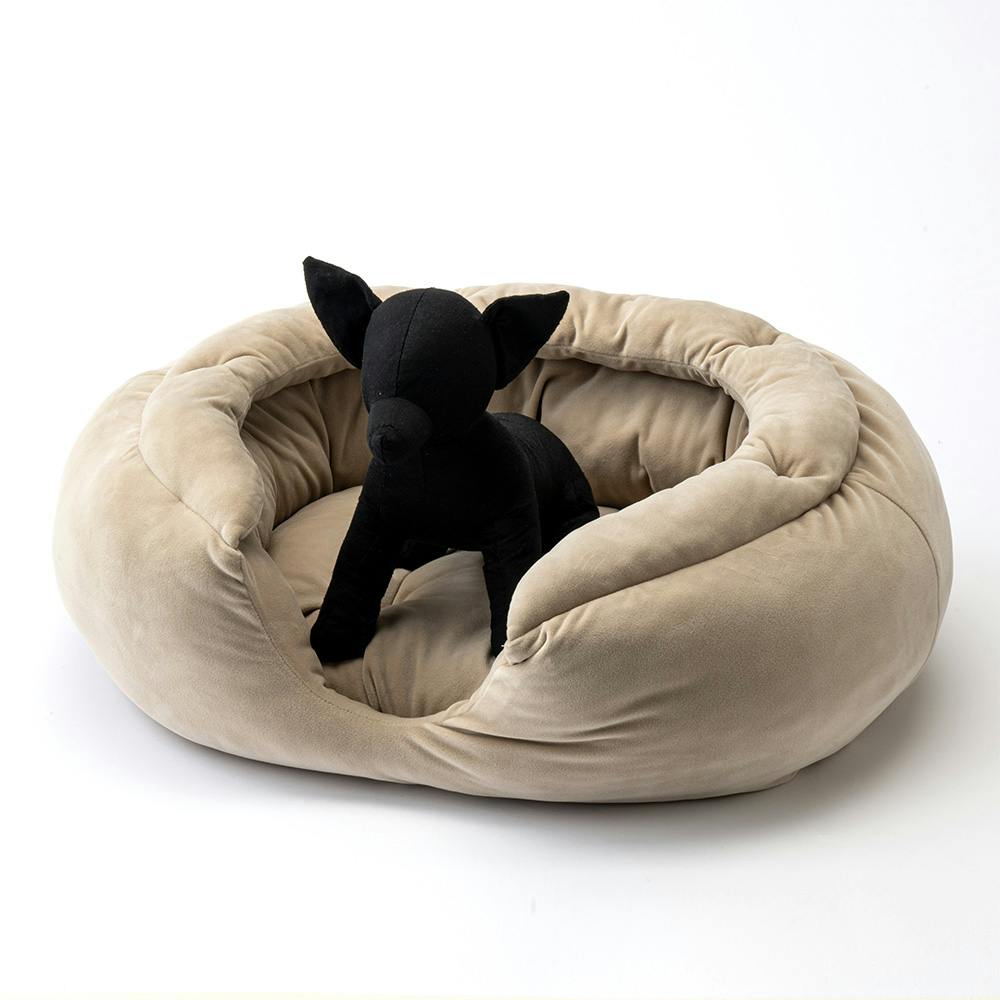 ペットベッド アルミ シャンパンゴールド ペットベッド アルミ シャンパンゴールド 犬用ベッド 可愛い