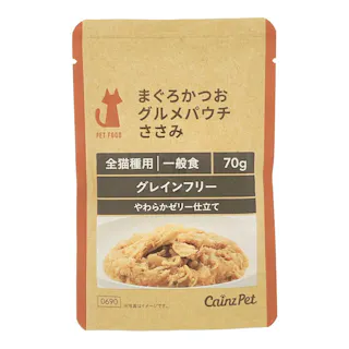 まぐろかつお グルメパウチ ささみ ゼリー仕立て 70g