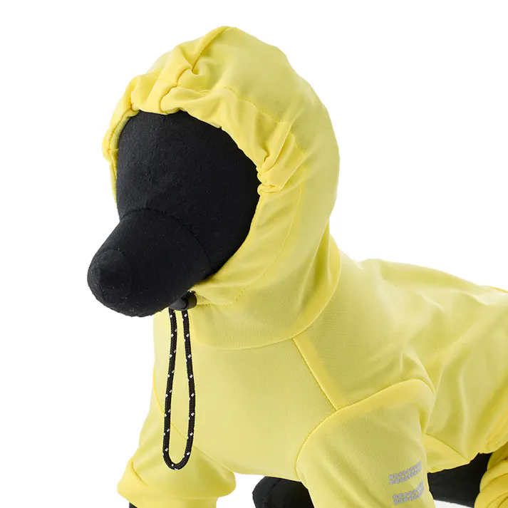 【送料無料】不快害虫から愛犬を守るペットスーツ イエロー Sサイズ ペット服(犬の服)
